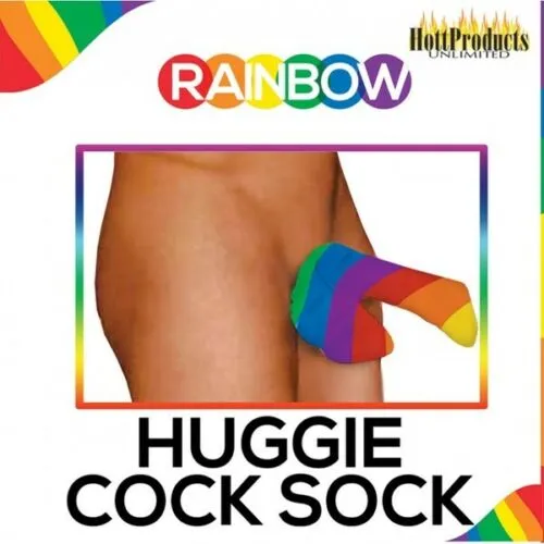 Hott Products Dildos Rainbow Huggie Cock Sock