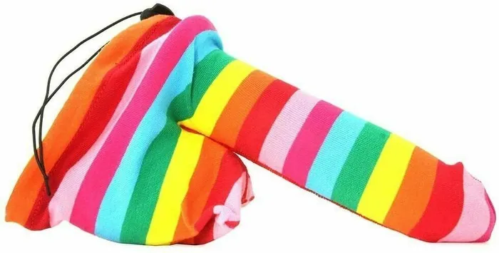 Hott Products Dildos | Rainbow Huggie Cock Sock