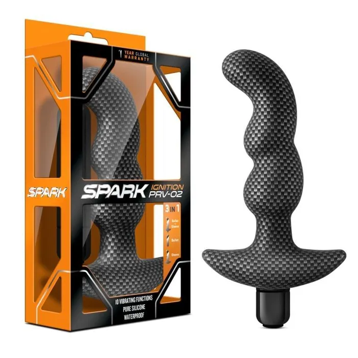 Spark Ignition Prv02 Carbon Fiber Blush Novelties Vibrators