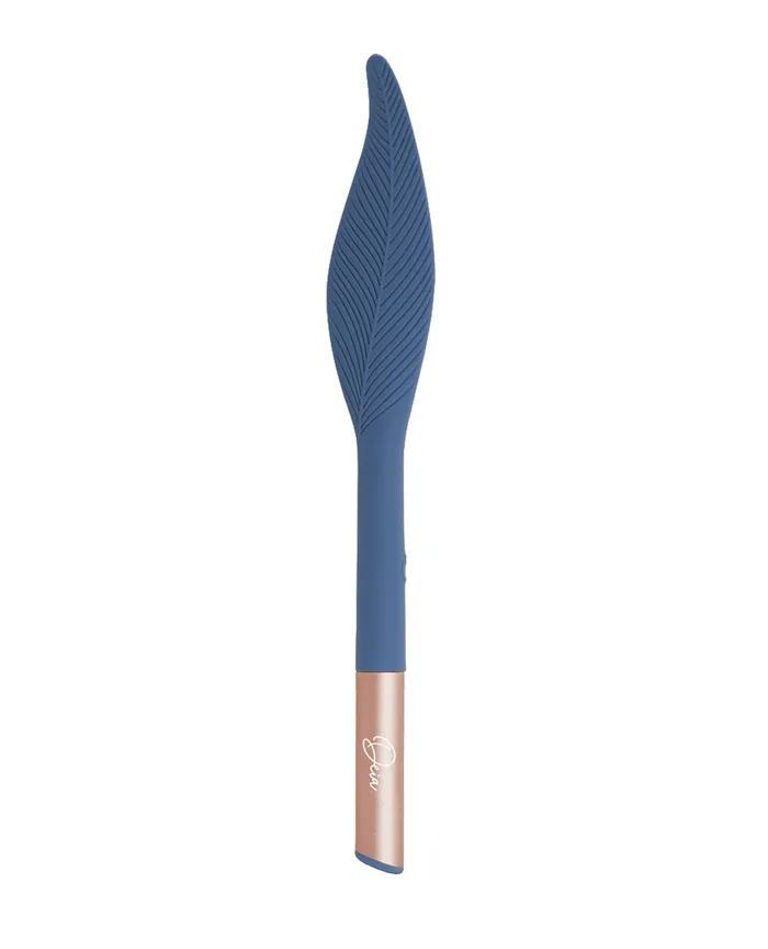 Deia the Feather wCharging Case Navy Beacon Wellness Brands INC Dildos