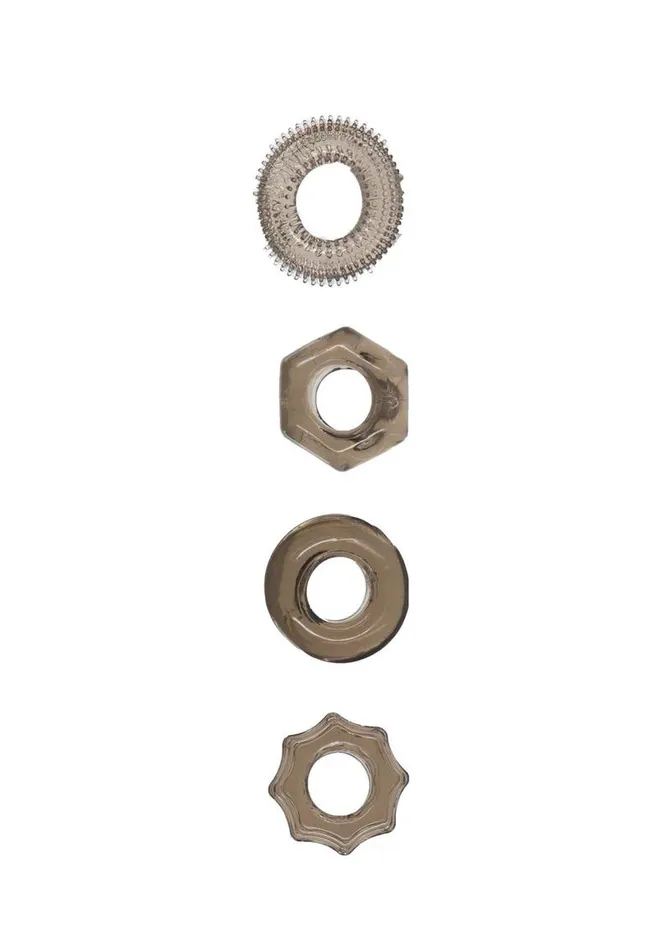 Dildos Powerbullet Powerbullet Got Big D Super Stretch Cock Rings