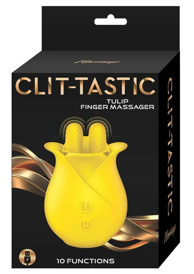 Female Sex Toys ClitTastic Tulip Rechargeable Silicone Finger Massager ClitTastic Female Sex Toys ClitTastic Tulip Rechargeable Silicone Finger Massager ClitTastic
