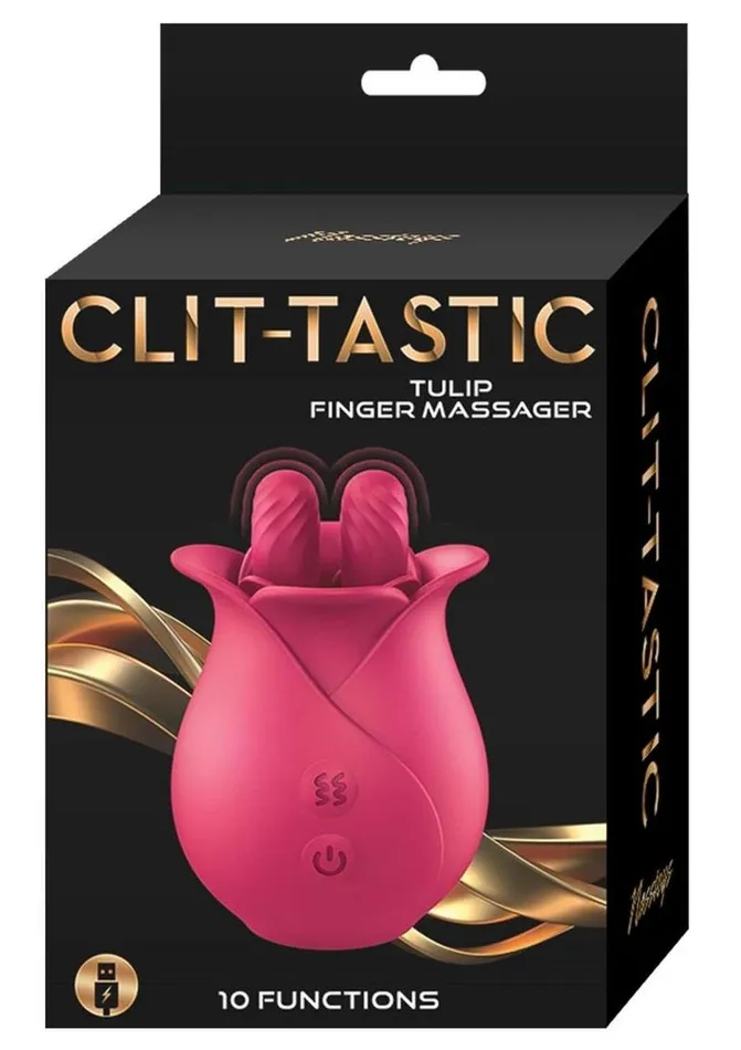 Female Sex Toys ClitTastic Tulip Rechargeable Silicone Finger Massager ClitTastic Female Sex Toys ClitTastic Tulip Rechargeable Silicone Finger Massager ClitTastic