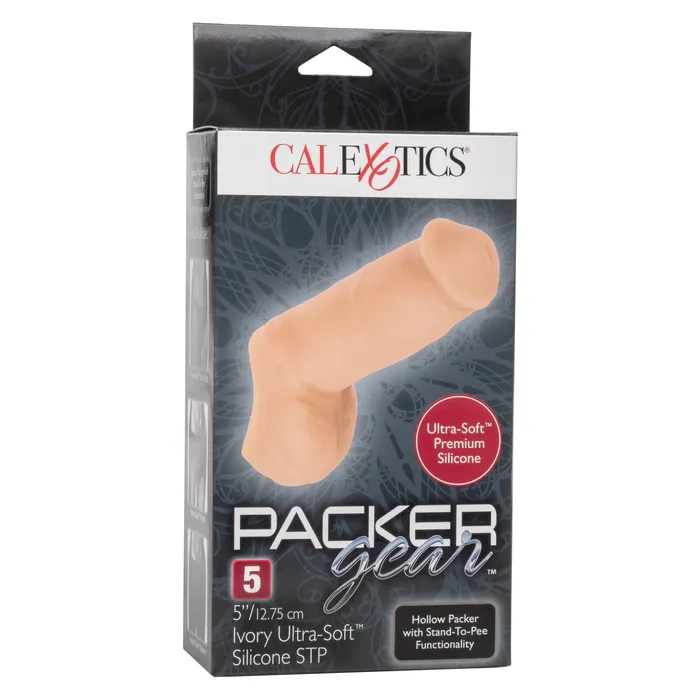 Packer Gear 51275 Cm UltraSoft Silicone Stp Ivory California Exotic Female Sex Toys
