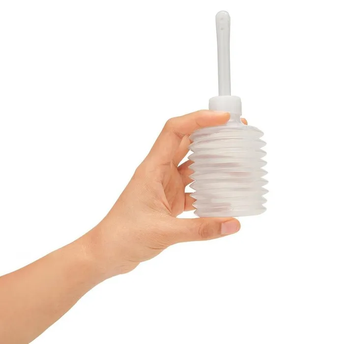 Xgen Products Anal AquaClean Silicone 1Way Valve Douche Set with Butt Plug Nozzle 150 ml Capacity with Free Travel Douche Included Xgen Products Anal AquaClean Silicone 1Way Valve Douche Set with Butt Plug Nozzle 150 ml Capacity with Free Travel Douche Included