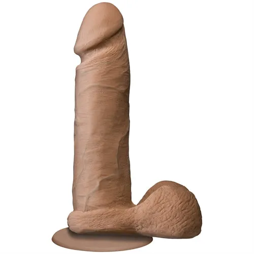 Doc Johnson The Realistic Cock Ultraskyn 6 Inch Brown Dildos