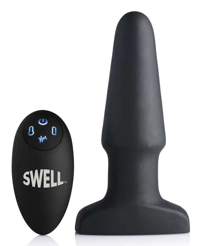 XR Brands Swell Male Sex Toys Worlds 1st Remote Control Inflatable 10x Anal Plug XR Brands Swell Male Sex Toys Worlds 1st Remote Control Inflatable 10x Anal Plug