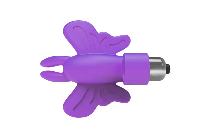 Icon Brands Vibrators The 9s Flirt Finger Butterfly Finger Vibrator Purple Icon Brands Vibrators The 9s Flirt Finger Butterfly Finger Vibrator Purple