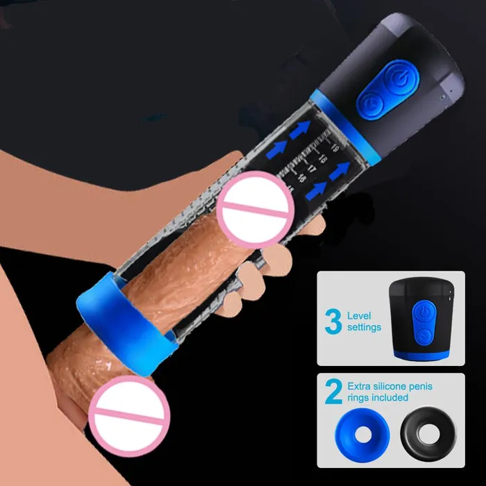 Male Sex Toys Javaughn69ways Electric Penis Pump