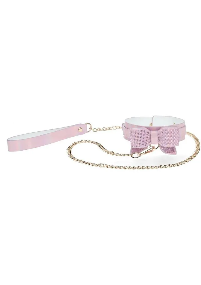 Shots Toys Vibrators Paris Collection Bow Collar w Leash