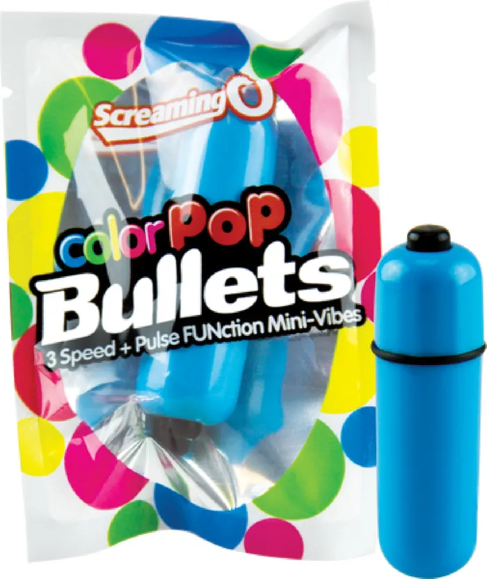 Vibrators ColorPoP Bullet Blue Sex Toy Adult Pleasure Screaming O