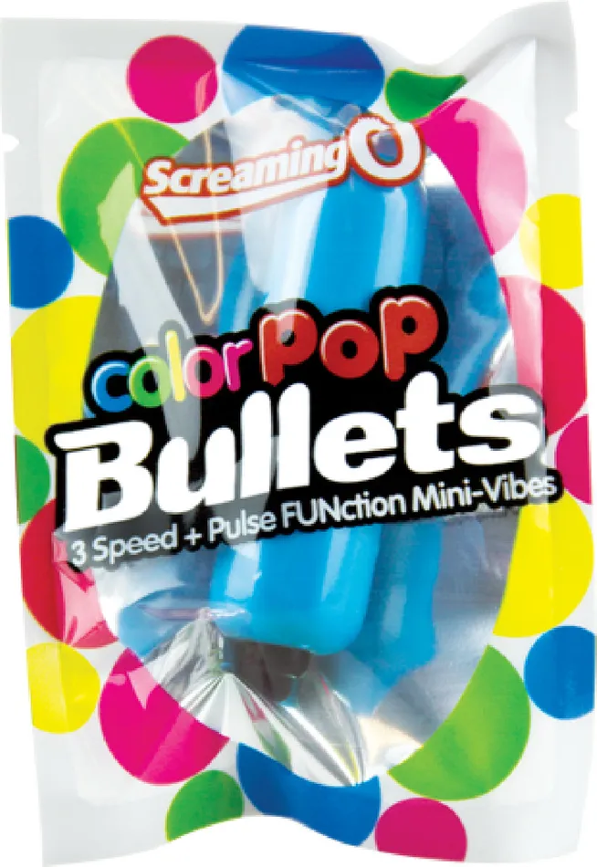 Vibrators ColorPoP Bullet Blue Sex Toy Adult Pleasure Screaming O