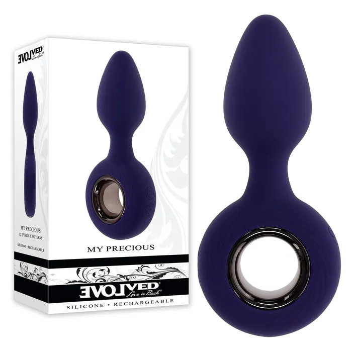 Evolved Evolved MY PRECIOUS 127 cm USB Rechargeable Vibrating Butt Plug Anal Evolved Evolved MY PRECIOUS 127 cm USB Rechargeable Vibrating Butt Plug Anal
