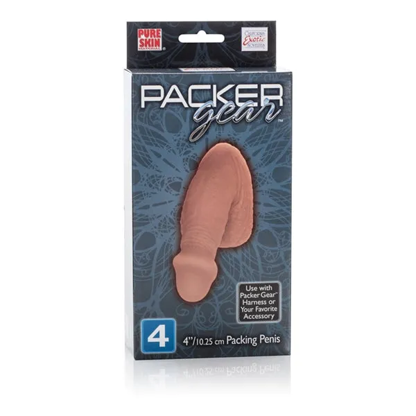California Exotic Novelties Male Sex Toys Packer Gear Brown Packing Penis 4in