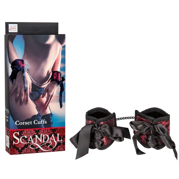 Couples California Exotic Novelties Scandal Corset Cuffs