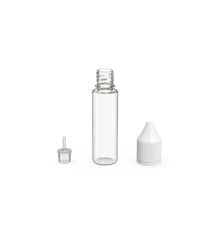 Dildos Chubby Gorilla Chubby Gorilla 20ML Unicorn Bottle V3 Clear BottleWhite Cap