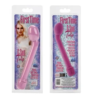 First Time G Spot Tulip Pink California Exotic Novelties Vibrators