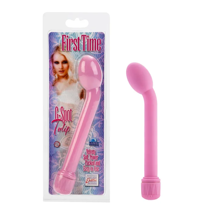 First Time G Spot Tulip Pink California Exotic Novelties Vibrators