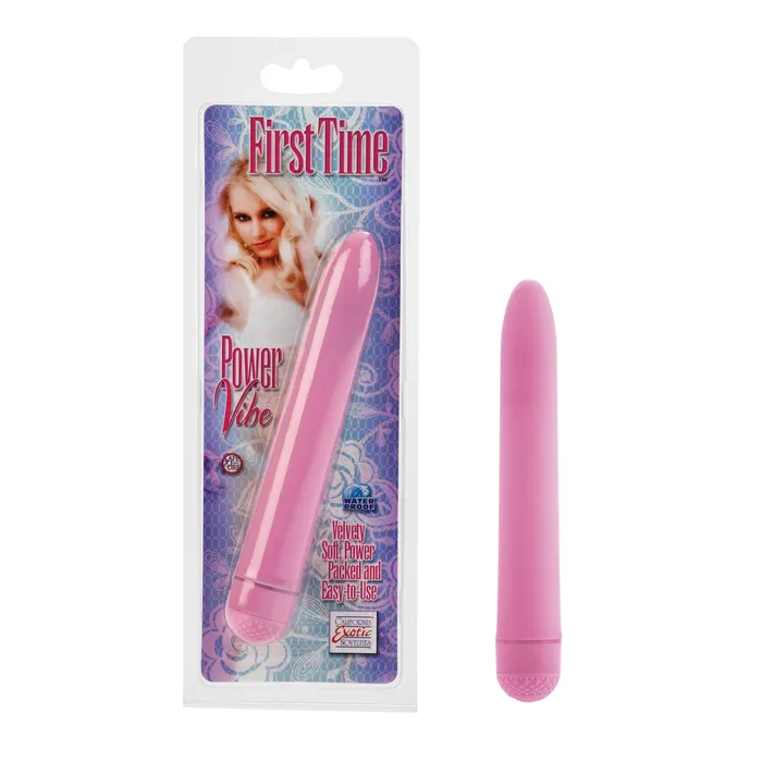 First Time Power Vibrator Pink California Exotic Novelties Vibrators