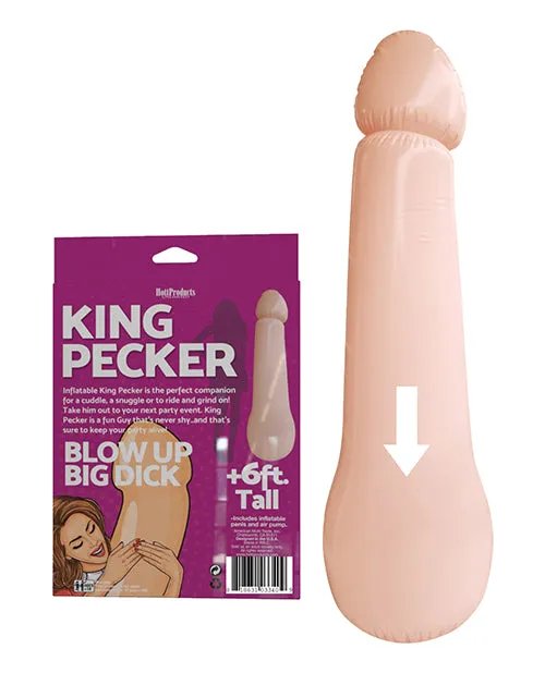 King Pecker 6 Ft Giant Inflatable Penis Hott Products Male Sex Toys