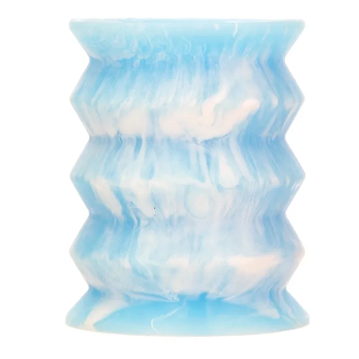Addiction Silicone Stroker Glow in the DarkBlue BMS Dildos