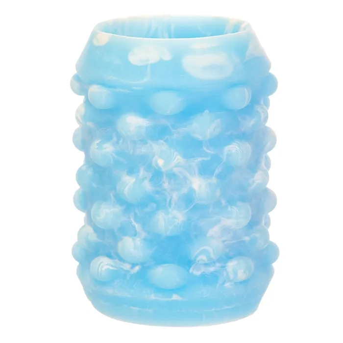 Addiction Silicone Stroker Glow in the DarkBlue BMS Dildos