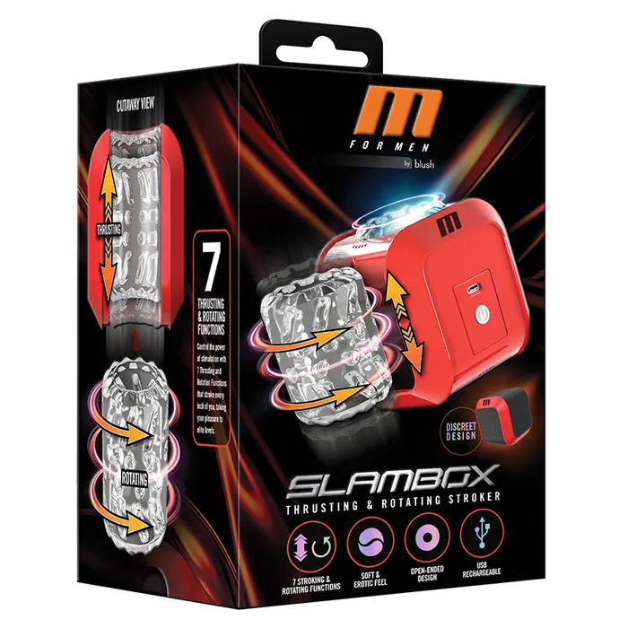 Anal BLUSH M for Men SlamboxRed