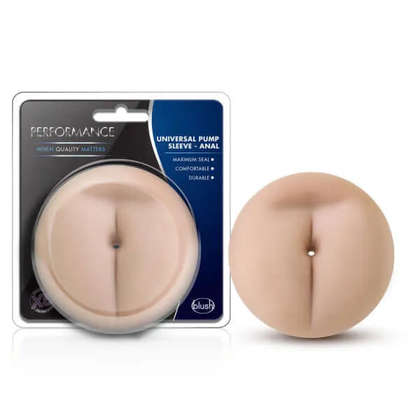 Blush Novelties Male Sex Toys Blush Novelties Performance Universal Pump Sleeve Anal Vanilla Enhance Your Pump Play with Sensual Realism Blush Novelties Male Sex Toys Blush Novelties Performance Universal Pump Sleeve Anal Vanilla Enhance Your Pump Play with Sensual Realism