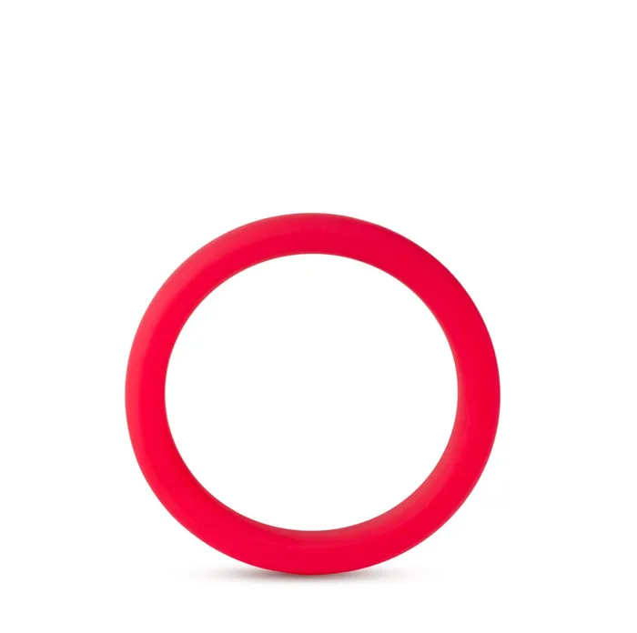 Blush Performance By Blush Pro Red Penis Ring Made with Puria Silicone Male Sex Toys