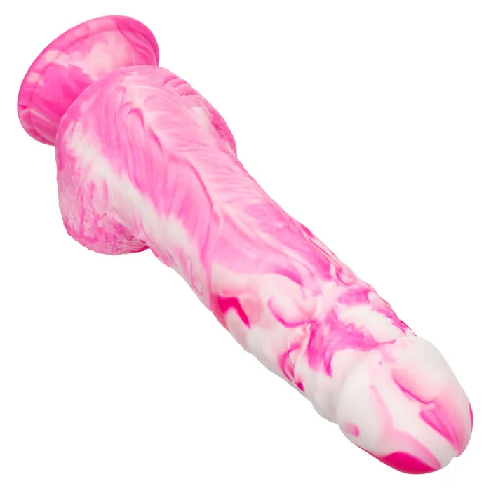California Exotic Novelties Dildos Discover Intense Pleasure with the Twisted Love Twisted Dong 6 Inches in Pink