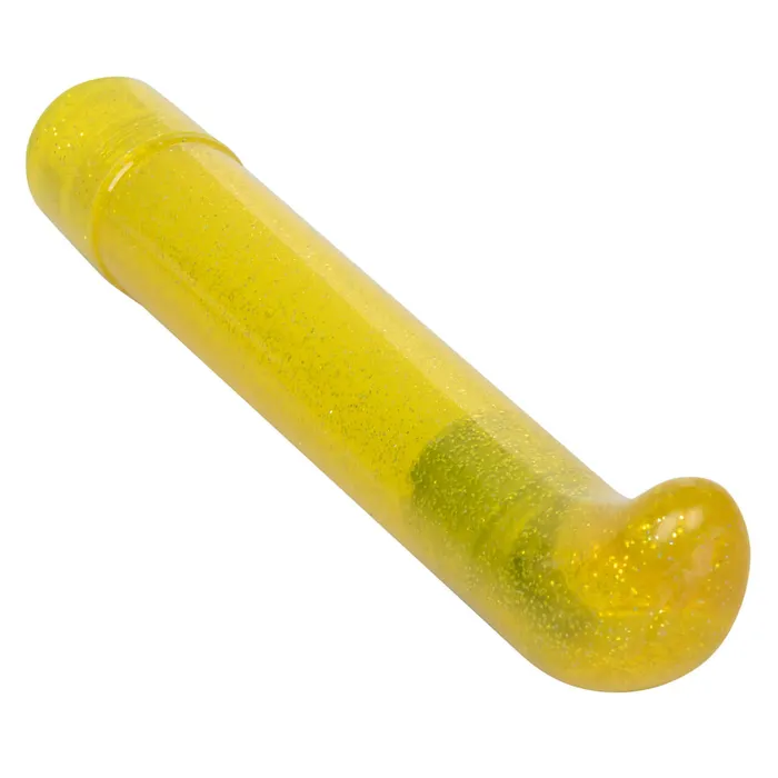California Exotic Novelties Female Sex Toys Sparkle Slim GVibe Yellow