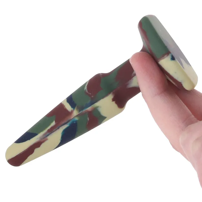 Doc Johnson APlay Groovy 4 Inch Anal Plug in Camo Anal