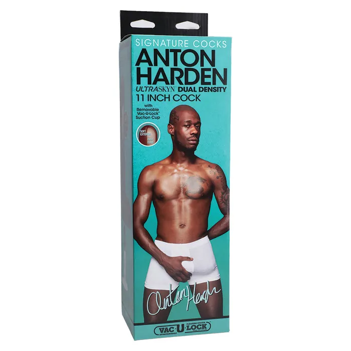 DOC JOHNSON Dildos Signature Cocks Anton HardenChocolate 11