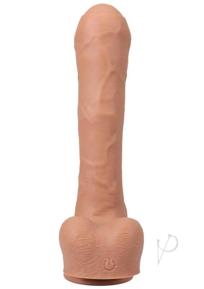 Doc Johnson Enterprises Fort Troff Uncut Thruster Mini Fuck Machine Rechargeable RemoteControlled Silicone 85 in Thrusting Dildo Tan Female Sex Toys