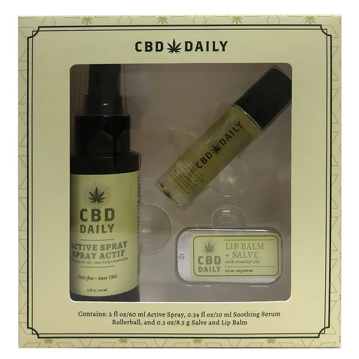 Earthly Body Anal CBD Daily Holiday Gift Set