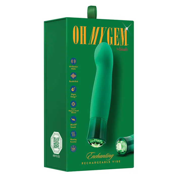 Female Sex Toys BLUSH Oh My Gem EnchantingEmerald
