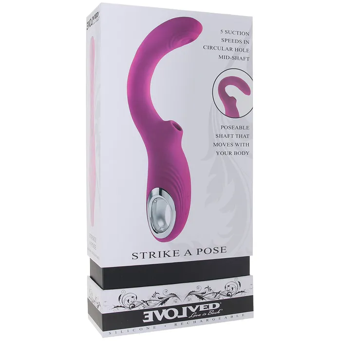 Female Sex Toys Evolved Novelties Strike A Pose Tapping Suction Stimulator