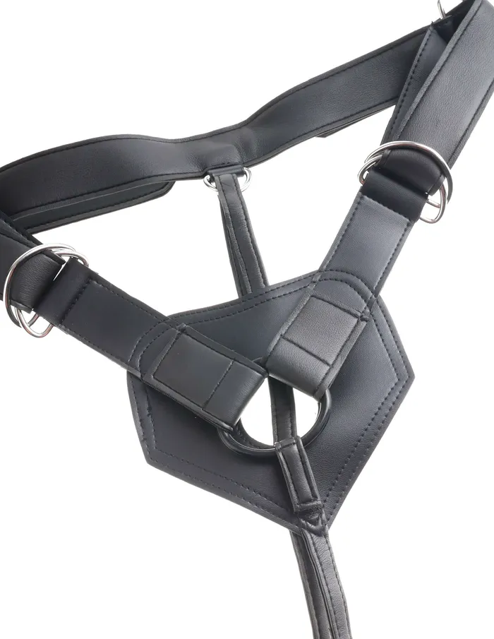 Female Sex Toys Pipedream Products King Cock StrapOn Harness with 8 Cock Real Deal RD Experience