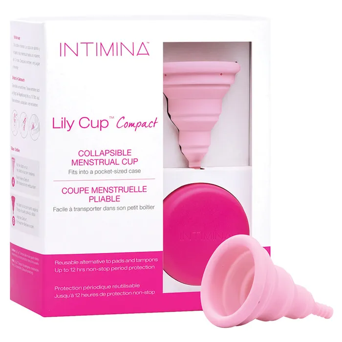 LELO Male Sex Toys Intimina Lily Cup Compact Collapsible Menstrual Cup Size A LELO Male Sex Toys Intimina Lily Cup Compact Collapsible Menstrual Cup Size A