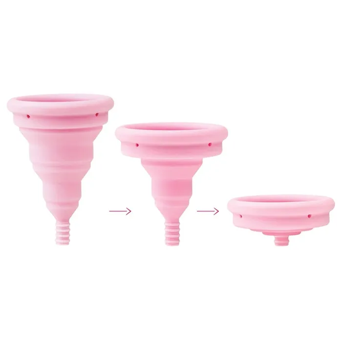 LELO Male Sex Toys Intimina Lily Cup Compact Collapsible Menstrual Cup Size A