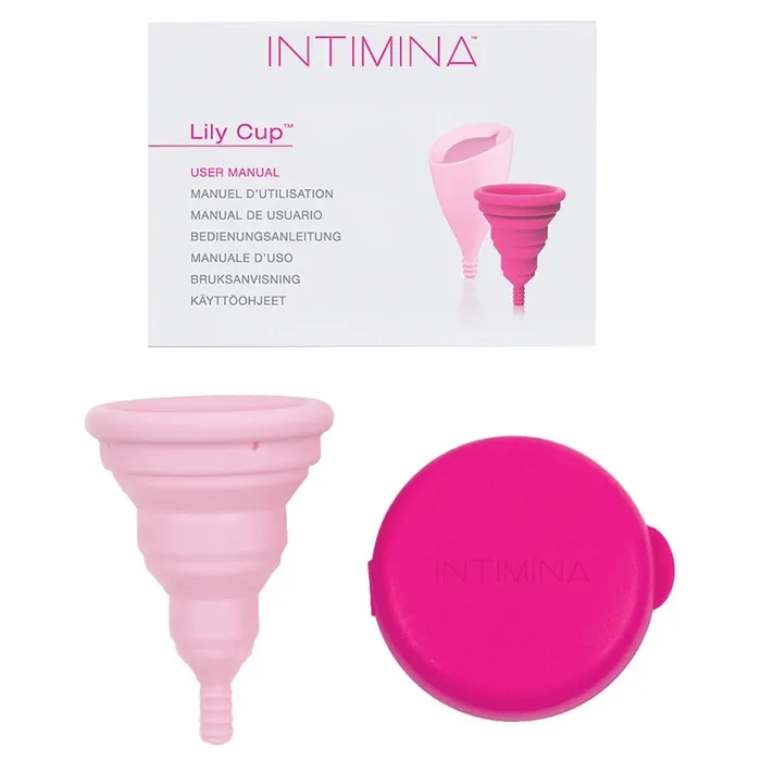 LELO Male Sex Toys Intimina Lily Cup Compact Collapsible Menstrual Cup Size A