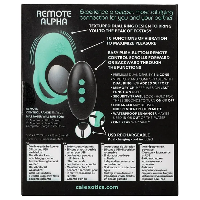 Link Up Remote Alpha CAL EXOTICS Anal