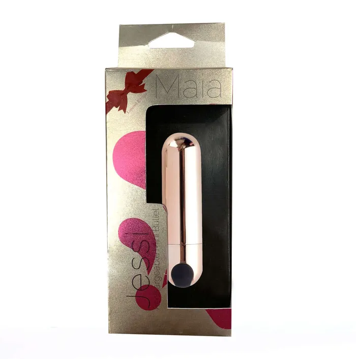 Maia Toys Female Sex Toys Jessi Super Charged Mini Bullet Rose Gold Vibrator Maia Toys Female Sex Toys Jessi Super Charged Mini Bullet Rose Gold Vibrator