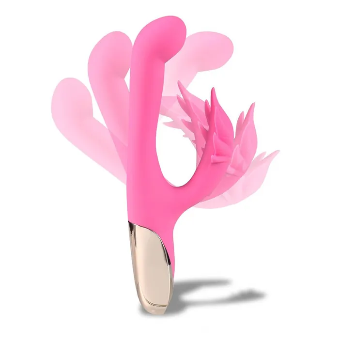Maia Toys Mau Rechargeable Silicone Poseable 420 Rabbit Style Vibrator Female Sex Toys