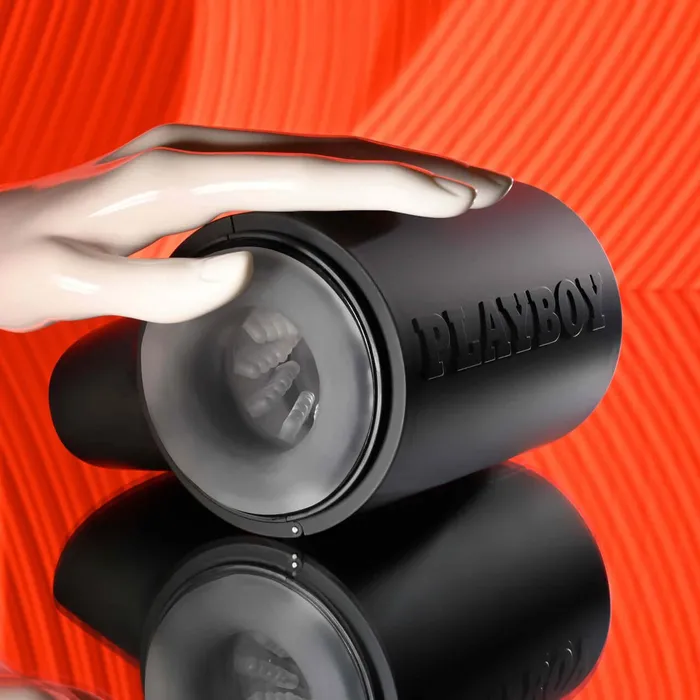 Male Sex Toys Evolved Novelties Playboy Come Along TravelSized Stroker Dual Entry 7 Speeds