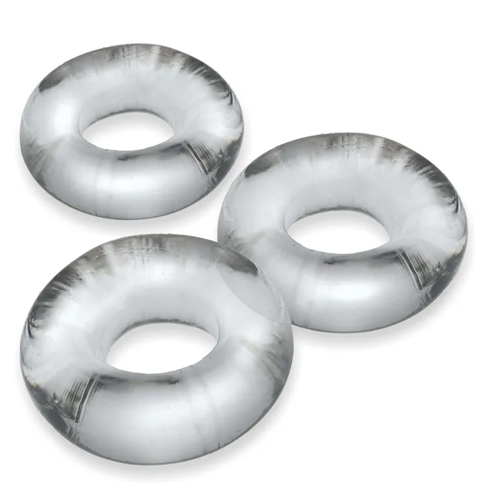 Male Sex Toys OXBALLS Maximize Pleasure with Oxballs Fat Willy 3 Pack Clear Grip and Stretch in Style