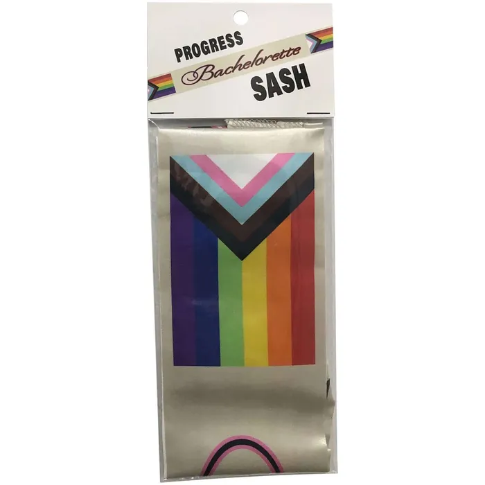 Male Sex Toys Progress Bachelorette Sash by Kheper Games Celebrate with Pride Kheper Games