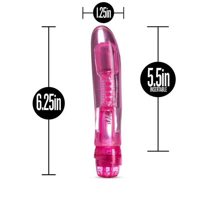Naturally Yours By Blush Samba Pink 675Inch Vibrator Blush Vibrators
