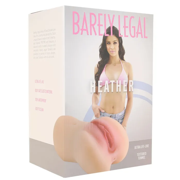 ns novelties Male Sex Toys Barely Legal Heather Pussy Ass Stroker