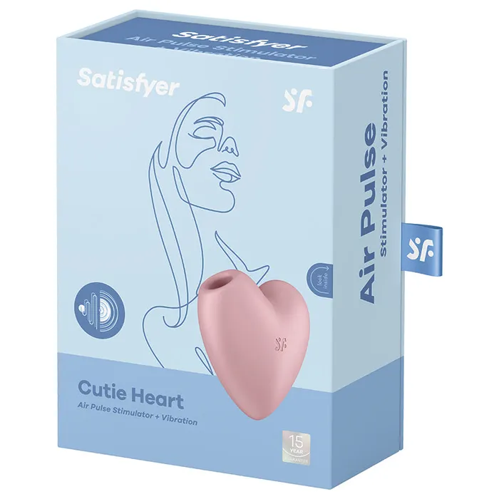 Satisfyer Cutie HeartLight Red SATISFYER Vibrators